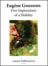 FIVE IMPRESSIONS OF A HOLIDAY OP 7 VIOLIN/ CELLO/ PIANO -CNCL14 cover